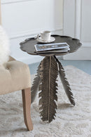 Leaf Side Table - Silver by HouseOfZazla