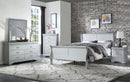 Louis Philippe - Sleigh Style Bed by Unique Piece Furniture