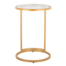 Zenn - Round End Table With Stylish Design