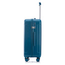 3-Piece ABS Spinner Wheel Luggage Set 20"/24"/28" Dark Blue