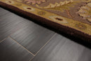 8' x 10' Handmade Wool Traditional Oriental Area rug 8x10 Traditional Brown