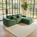 101" L-Shaped Modular Compression Sofa