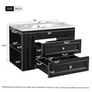 Wall Mounted Bathroom Vanity With 2 Drawers, Sink, Floating Storage Unit by HouseOfZazla