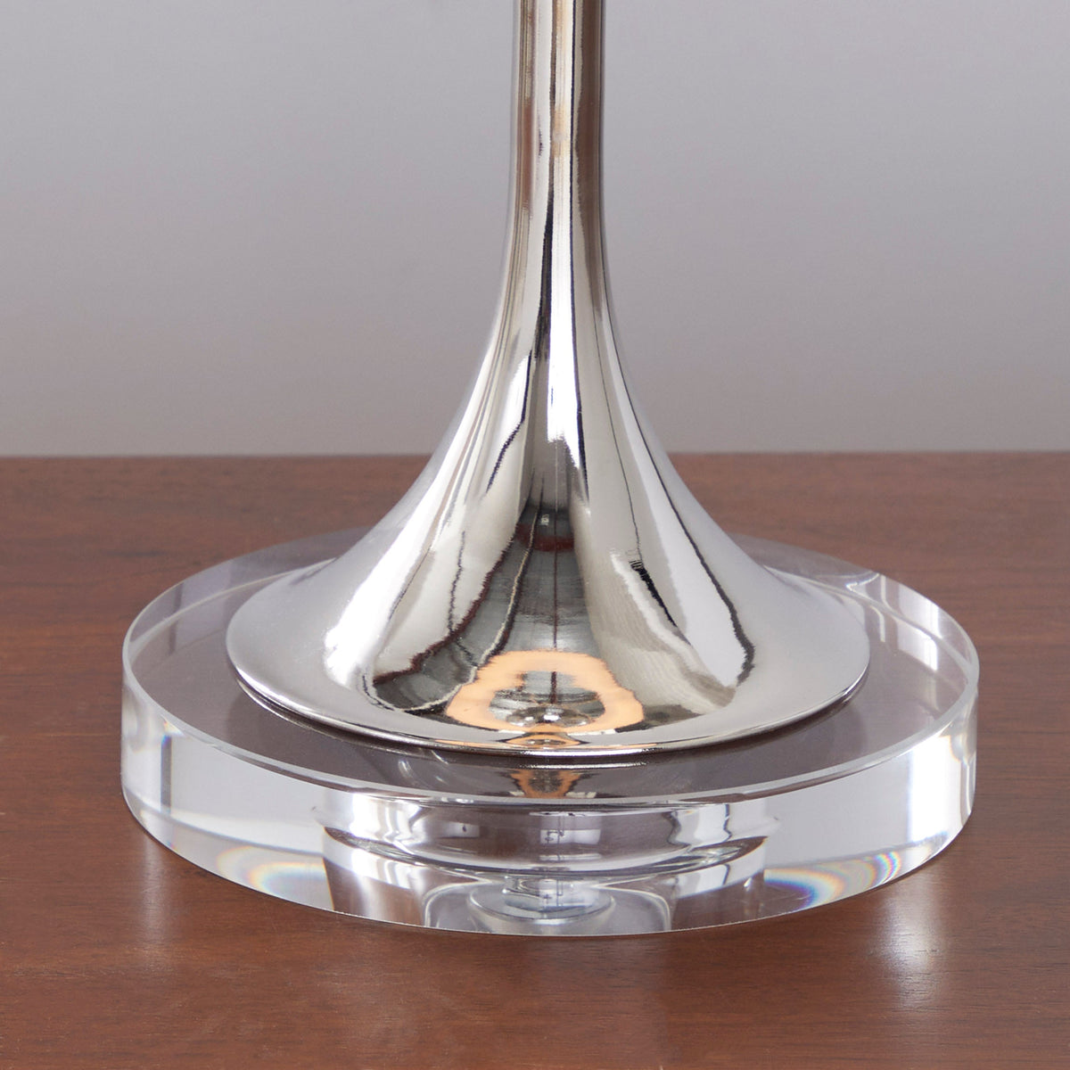26" Contemporary Crystal Table Lamp, photo 8 of 8