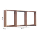 Devi - Wall Mounted Wood Closet System, Modular Units