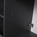 Modern Freestanding Bathroom Vanity With Soft Close Cabinet Doors by HouseOfZazla
