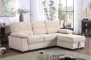 Kipling - Reversible Sleeper Sectional Sofa Chaise by HouseOfZazla