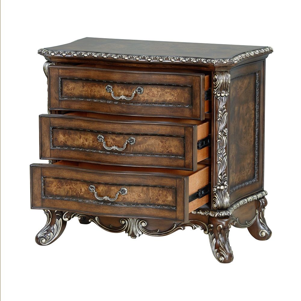 Devany - Nightstand - Cherry, photo 4 of 7