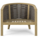 Parkside - Outdoor Conversation Chair (Set of 2) - Natural