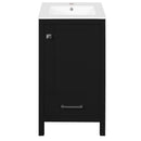 Bathroom Vanity With Ceramic Sink, Soft Close Drawers, Door Organizer, Divider Drawer, Adjustable Foot Pads by Unique Piece Furniture