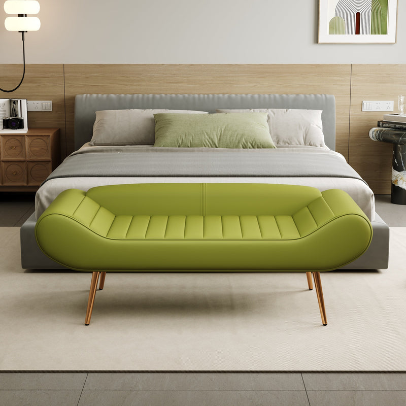 57 inch sofa stool PVC fabric can be placed in the bed circumference can also be placed in the porch