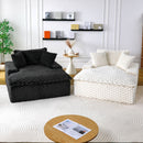Harbor - Luxury Sofa Turtle Fleece Fabric by HouseOfZazla