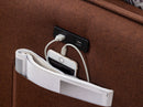 Mia - Sectional Sofa Chaise With USB Charger And Pillows by HouseOfZazla