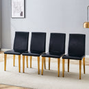 Modern Dining Chairs With Metal Legs by Unique Piece Furniture