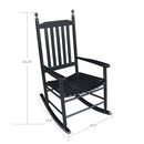 Wooden Porch Rocker Chair, Without Mat by Unique Piece Furniture