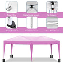 10'x20' EZ Pop Up Canopy Outdoor Portable Party Folding Tent with 6 Removable Sidewalls by HouseOfZazla