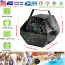 Automatic Bubble Machine 25W Pro Bubble Blower Maker w/ Handle for DJ DISCO Stages Wedding Kids Birthday Parties