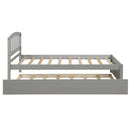 Platform Bed Wood Bed Frame With Trundle by HouseOfZazla