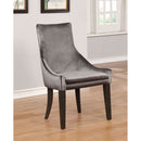 Rexford - Upholstered Dining Side Chair (Set of 2) - Gray by HouseOfZazla