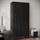 64.5'' Tall Accent 4-Door Cabinet