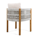 Outdoor Dining Chairs With Mix Rope Handles (Set of 2) by HouseOfZazla