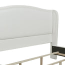 Carmen - Upholstered Wingback Panel Bed Frame by HouseOfZazla
