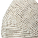 11.5x6.7x7.7" Sand and Cement Nautilus Shell Planter with Textured Beige Finish by HouseOfZazla