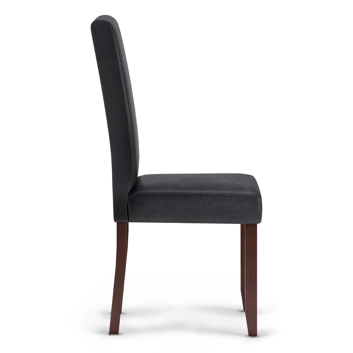 Acadian - Parson Dining Chair (Set of 2) - Distressed Black, photo 4 of 5