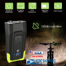 Bike Front Light Set with Horn for Night Riding by LJGDeals