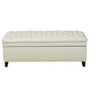 Juliana Storage Ottoman With Birch Legs by HouseOfZazla