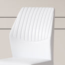 Ergonomic Simple Chair With Metal Leg