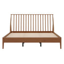 Bohemian Platform Bed With Tall Headboard by HouseOfZazla