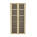 Rivington - Bookcase Cabinet With Glass Doors by HouseOfZazla