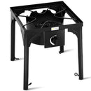 100000 BTU Portable Propane Outdoor Camp Stove with Adjustable Legs by LJGDeals