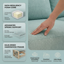 Damon Sectional Sofa by HouseOfZazla