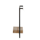 Wall Shelf, Wall Hanging Decor, Home Decor Accent - Black / Brown by HouseOfZazla