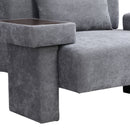Modern Oversized Armchair With Soft Cushion For Living Room by HouseOfZazla