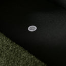 Ottoman Oval Storage Bench with Rubber Wood Legs
