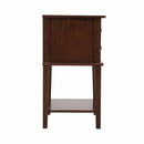 Newton - Nightstand - Cappuccino by HouseOfZazla