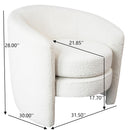 Avalon - Lounge Chair - White by HouseOfZazla