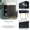 Bathroom Vanity, Combo Cabinet, Bathroom Storage Cabinet, Single Ceramic Sink by Unique Piece Furniture