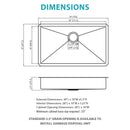 Undermount Sink Low Depth Single Bowl by HouseOfZazla