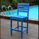 Outdoor Patio Bar Height Chair by HouseOfZazla