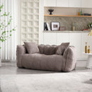 Cozy Beanbag Chair With High Resilience Foam Core For 2 by HouseOfZazla