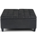 Harrison - Upholstered Coffee Table Storage Ottoman