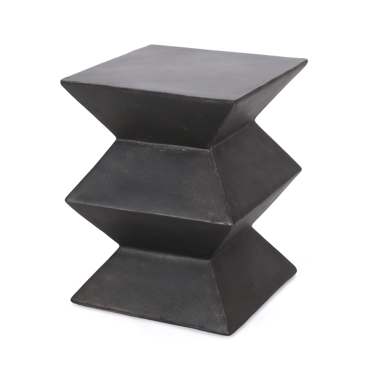 Outdoor Lightweight Concrete Side Table, photo 7 of 10