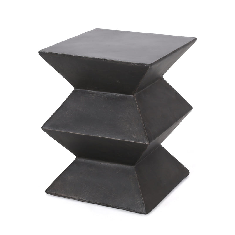 Outdoor Lightweight Concrete Side Table, photo 7 of 10
