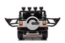 12V7A 30W*2 Four-Wheel Drive Seat One Button Start, Forward And Backward, High And Low Speed, Music, Front Light, Power Display, Two Doors Can Open, 2.4G R / C, Seat Belt Four Wheel Absorber by HouseOfZazla