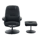 360° Swivel Reclining Chair With Wrapped Base, 5 Point Vibration Massage by HouseOfZazla