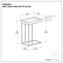 Gallagher - Handcrafted C Side Table by Unique Piece Furniture